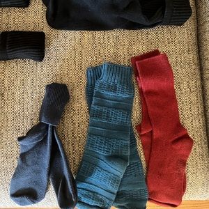 8 pairs of mens socks including goodfellow brand and Uniqlo.